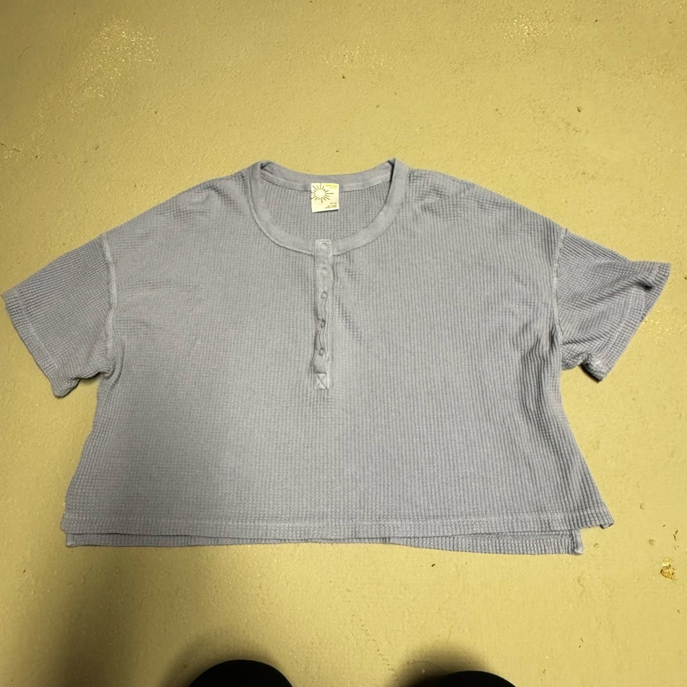 Offline aerie Light Blue crop top!